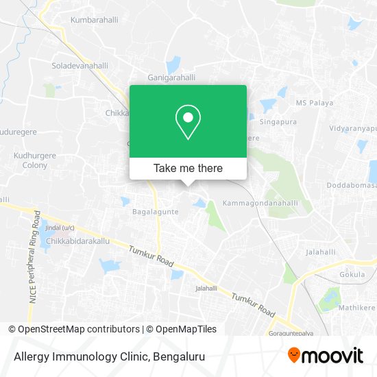 Allergy Immunology Clinic map
