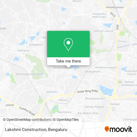 Lakshmi Construction map