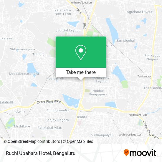 Ruchi Upahara Hotel map