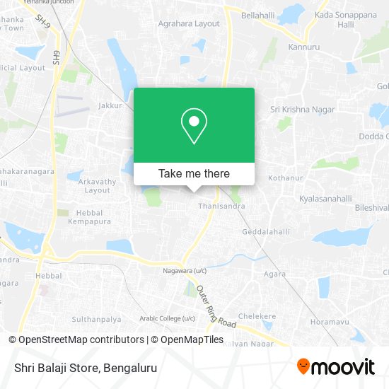 Shri Balaji Store map