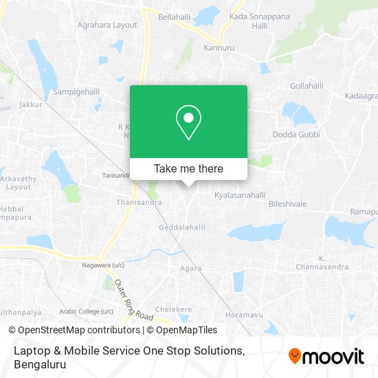 Laptop & Mobile Service One Stop Solutions map