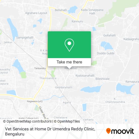 Vet Services at Home Dr Umendra Reddy Clinic map