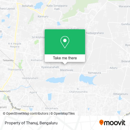 Property of Thanuj map