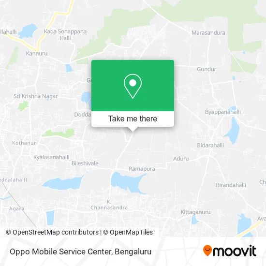 Oppo Mobile Service Center map