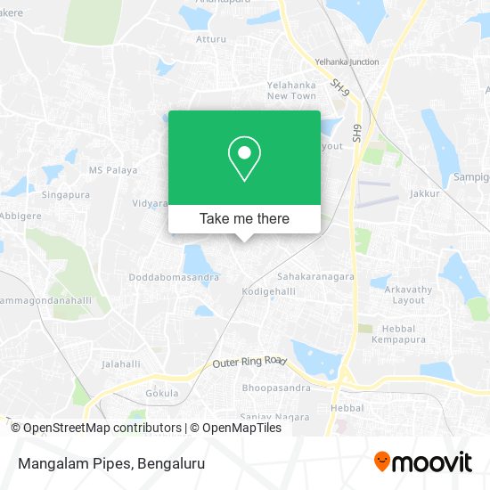 Mangalam Pipes map