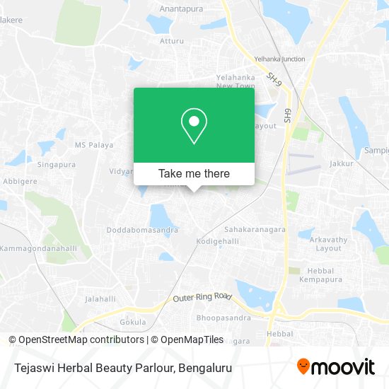 Tejaswi Herbal Beauty Parlour map