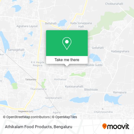 Athikalam Food Products map