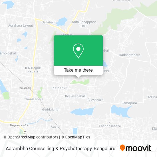 Aarambha Counselling & Psychotherapy map