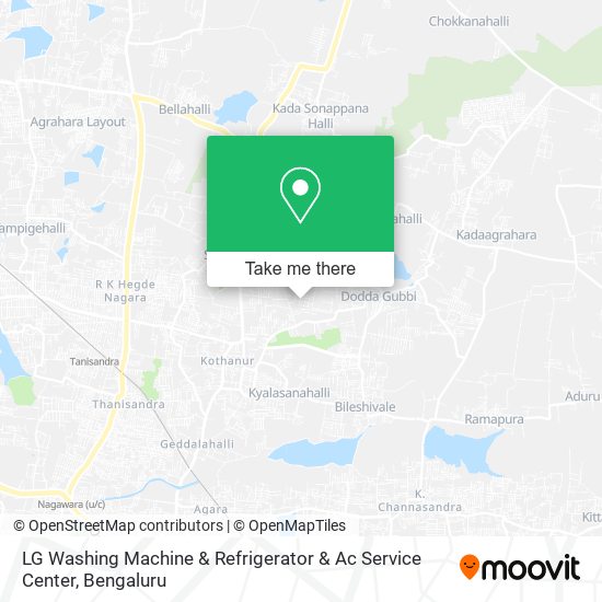 LG Washing Machine & Refrigerator & Ac Service Center map