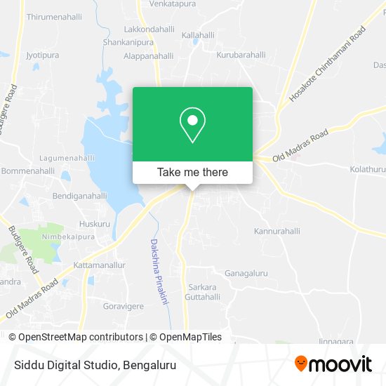 Siddu Digital Studio map