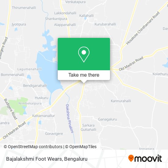 Bajalakshmi Foot Wears map