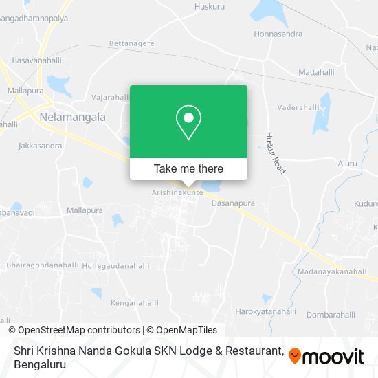 Shri Krishna Nanda Gokula SKN Lodge & Restaurant map