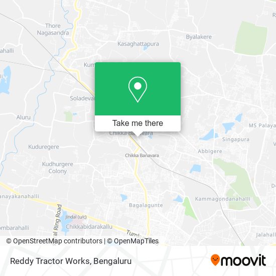 Reddy Tractor Works map