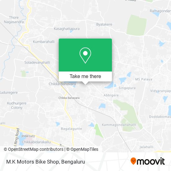 M.K Motors Bike Shop map