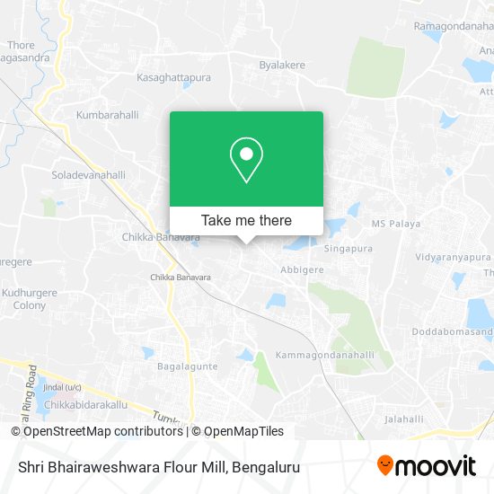 Shri Bhairaweshwara Flour Mill map