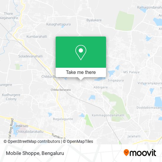 Mobile Shoppe map
