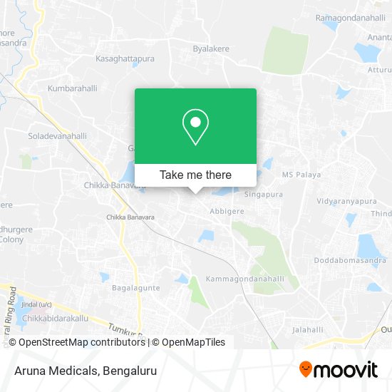 Aruna Medicals map