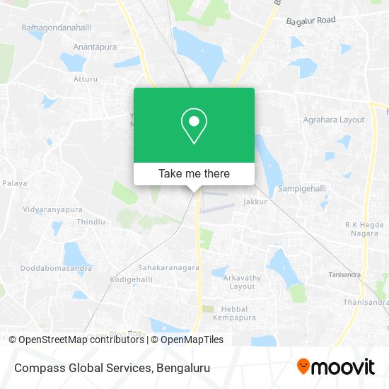 Compass Global Services map