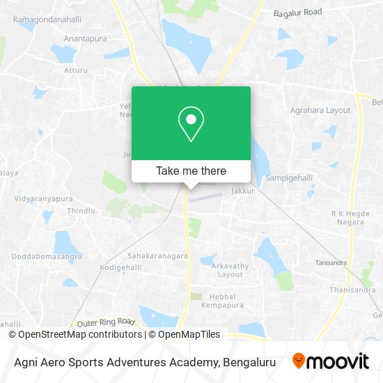 Agni Aero Sports Adventures Academy map