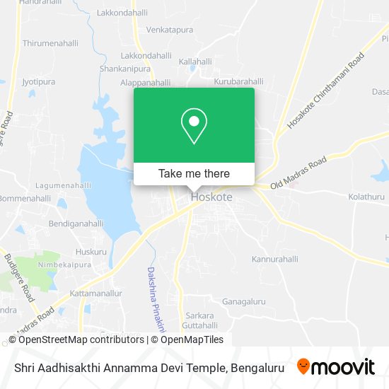 Shri Aadhisakthi Annamma Devi Temple map