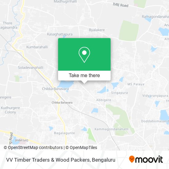 VV Timber Traders & Wood Packers map