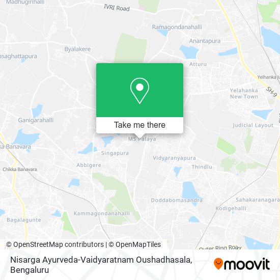 Nisarga Ayurveda-Vaidyaratnam Oushadhasala map