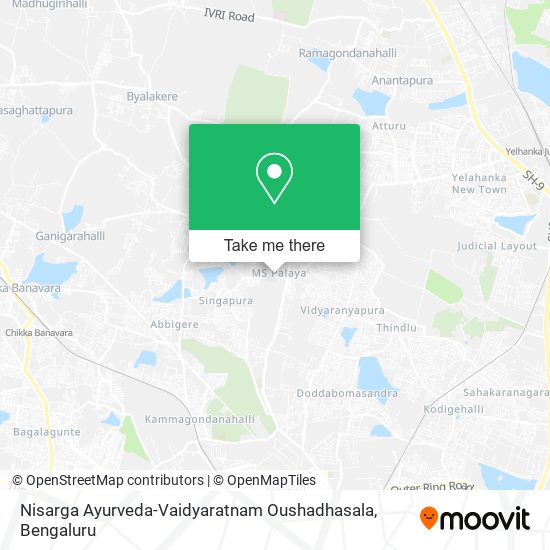 Nisarga Ayurveda-Vaidyaratnam Oushadhasala map