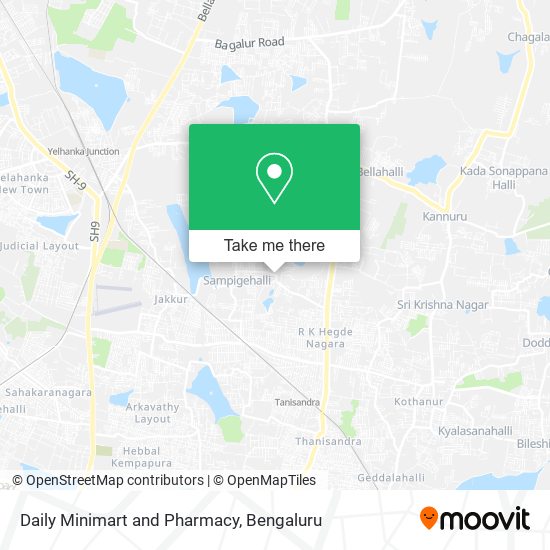 Daily Minimart and Pharmacy map