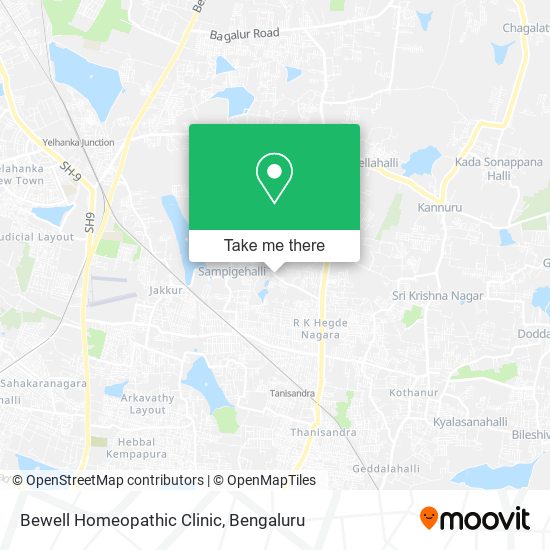 Bewell Homeopathic Clinic map