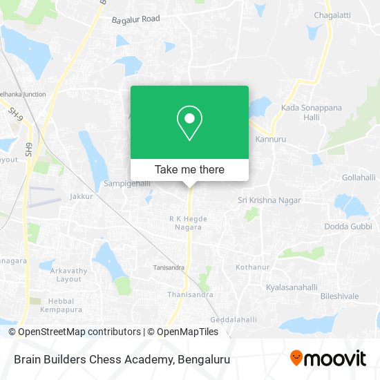 Brain Builders Chess Academy map