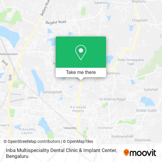 Inba Multispeciality Dental Clinic & Implant Center map