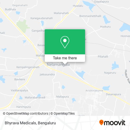 Bhyrava Medicals map