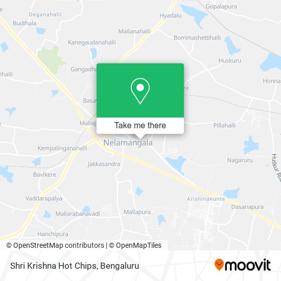 Shri Krishna Hot Chips map