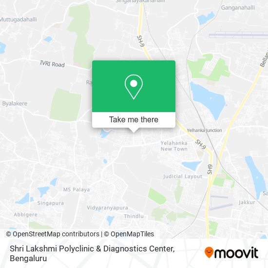 Shri Lakshmi Polyclinic & Diagnostics Center map