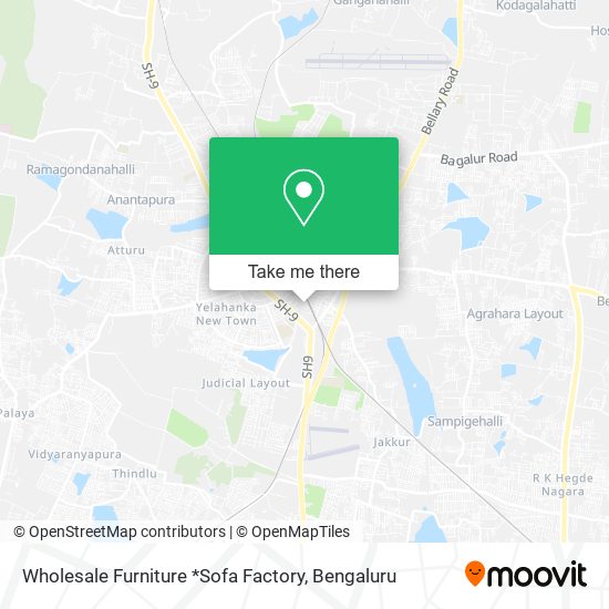 Wholesale Furniture *Sofa Factory map