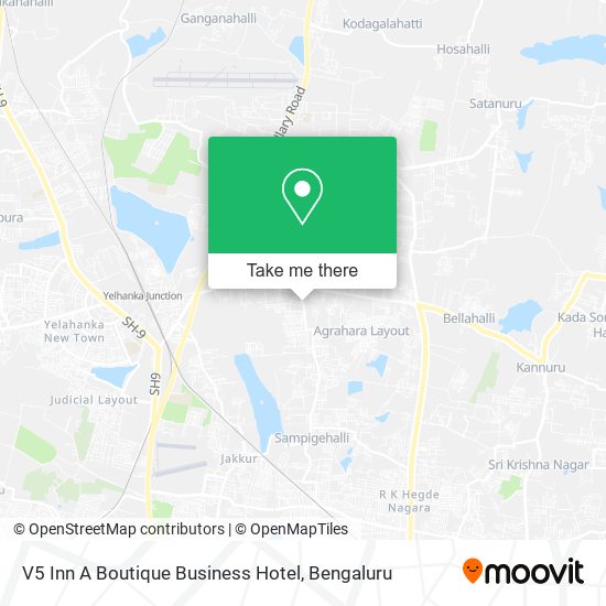 V5 Inn A Boutique Business Hotel map