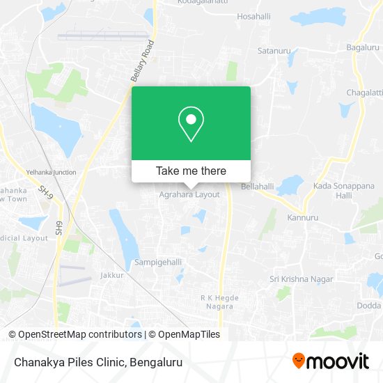 Chanakya Piles Clinic map