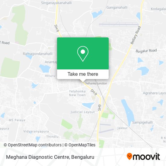 Meghana Diagnostic Centre map