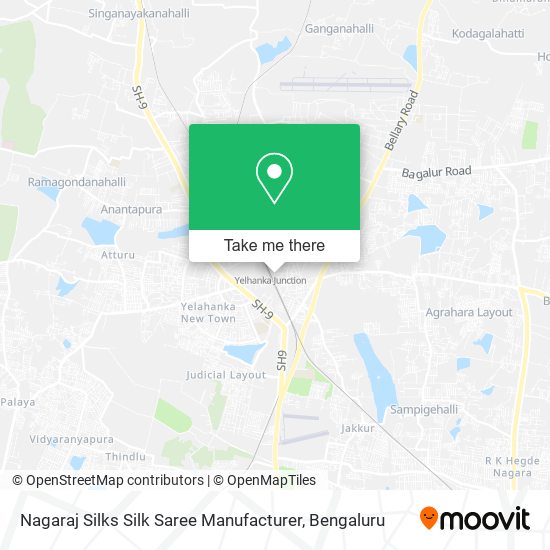 Nagaraj Silks Silk Saree Manufacturer map