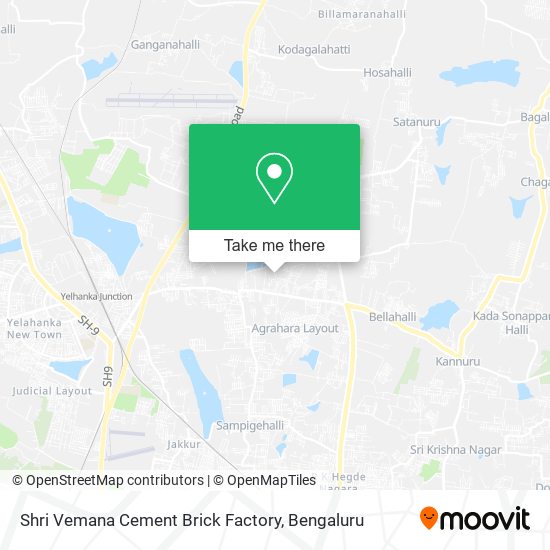 Shri Vemana Cement Brick Factory map