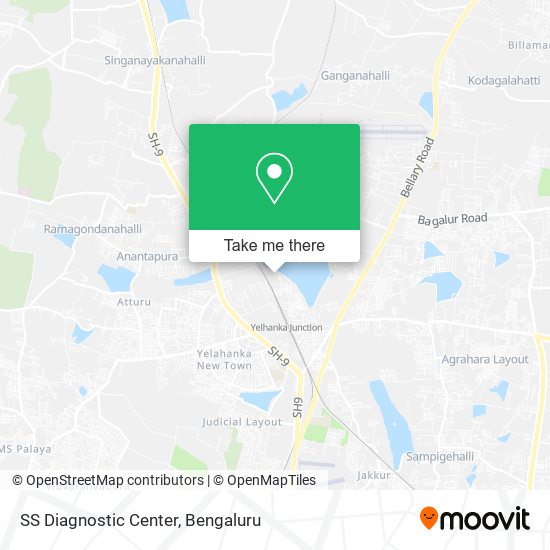 SS Diagnostic Center map
