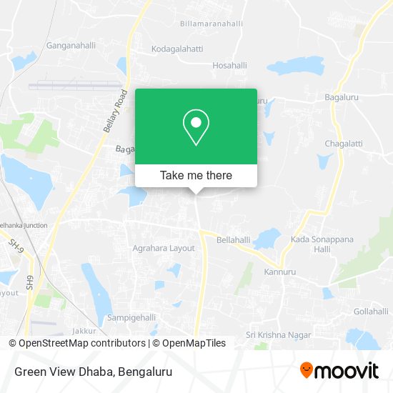 Green View Dhaba map