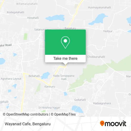 Wayanad Cafe map