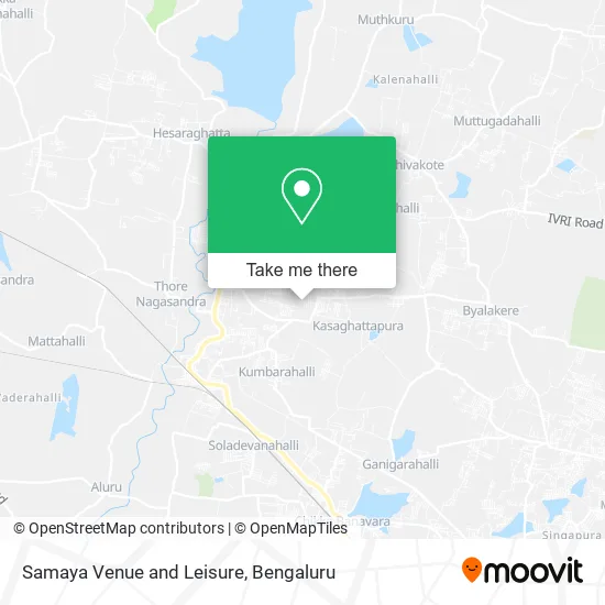 Samaya Venue and Leisure map