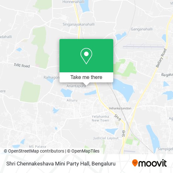 Shri Chennakeshava Mini Party Hall map