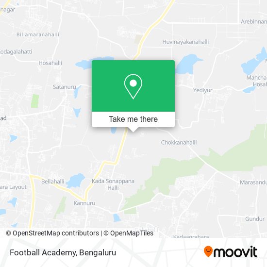 Football Academy map