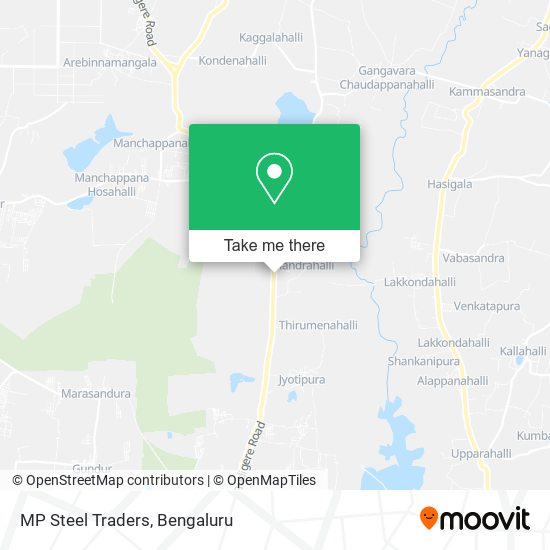 MP Steel Traders map