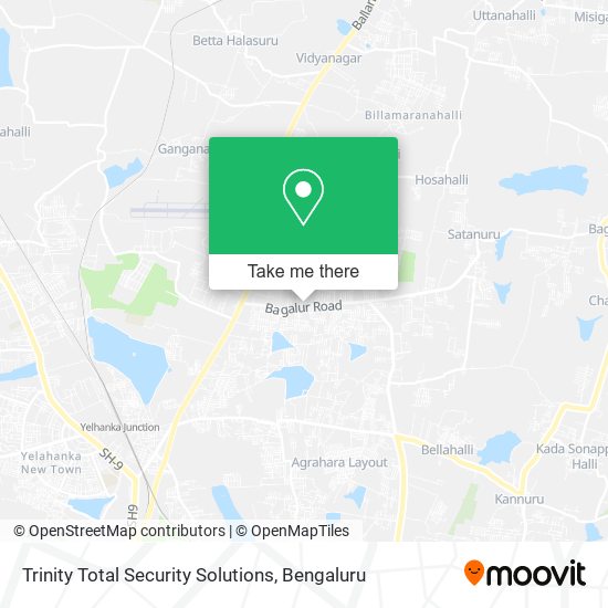 Trinity Total Security Solutions map