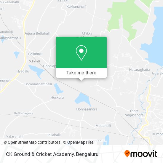 CK Ground & Cricket Academy map