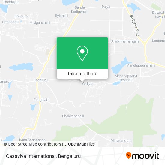 Casaviva International map